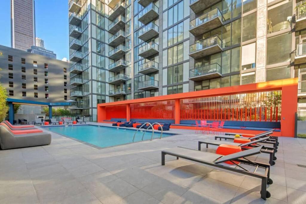 Top Floor High Rise 3 Bed Dtla Skyscraper Penthouse Los Angeles Kültér fotó