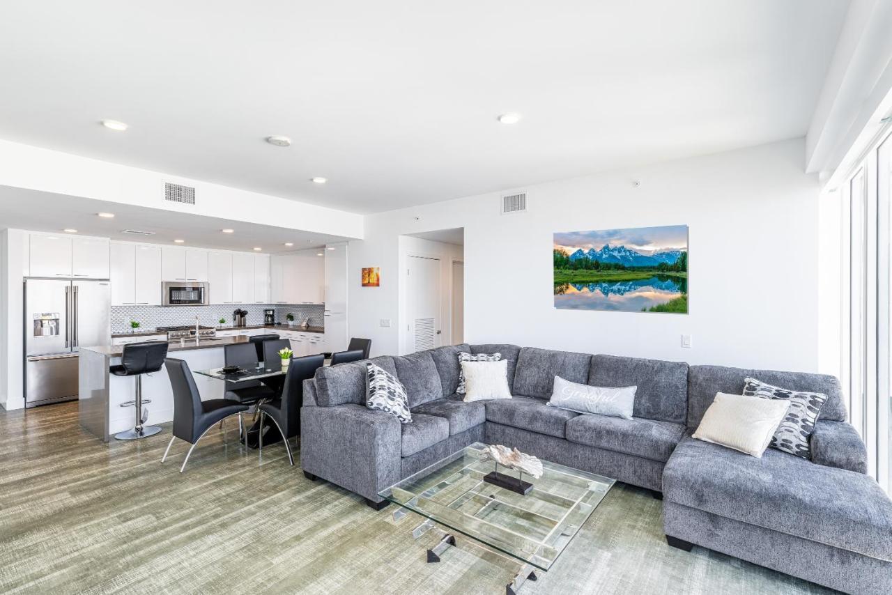 Top Floor High Rise 3 Bed Dtla Skyscraper Penthouse Los Angeles Kültér fotó