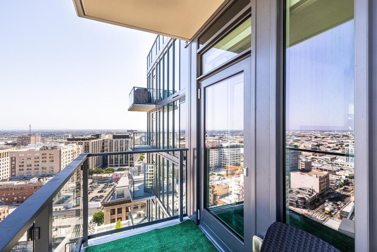 Top Floor High Rise 3 Bed Dtla Skyscraper Penthouse Los Angeles Kültér fotó