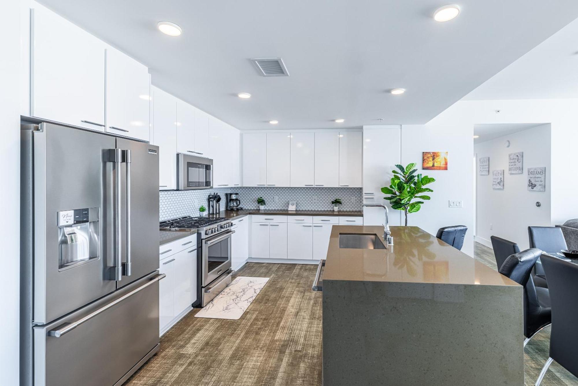 Top Floor High Rise 3 Bed Dtla Skyscraper Penthouse Los Angeles Kültér fotó