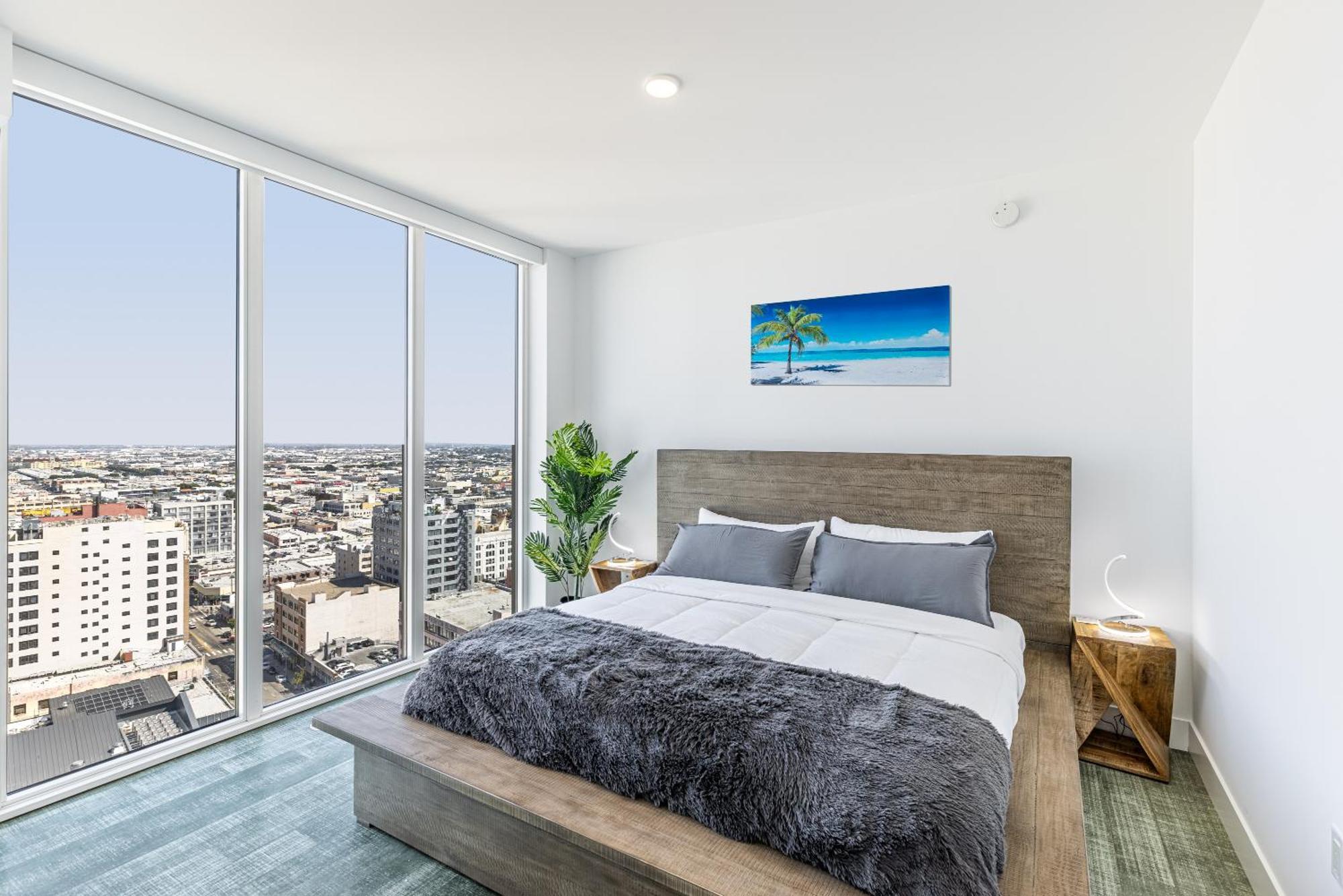 Top Floor High Rise 3 Bed Dtla Skyscraper Penthouse Los Angeles Kültér fotó