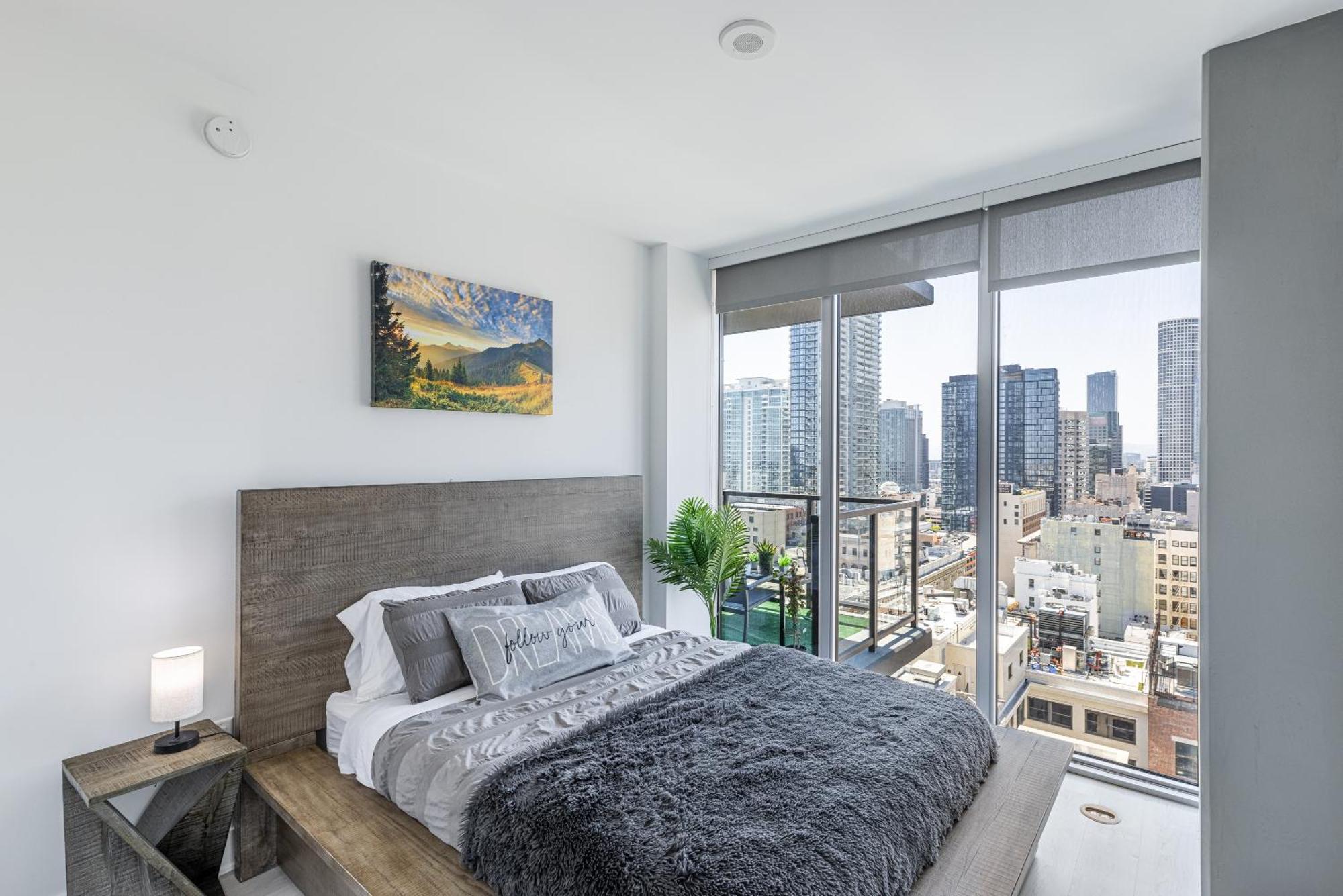 Top Floor High Rise 3 Bed Dtla Skyscraper Penthouse Los Angeles Kültér fotó