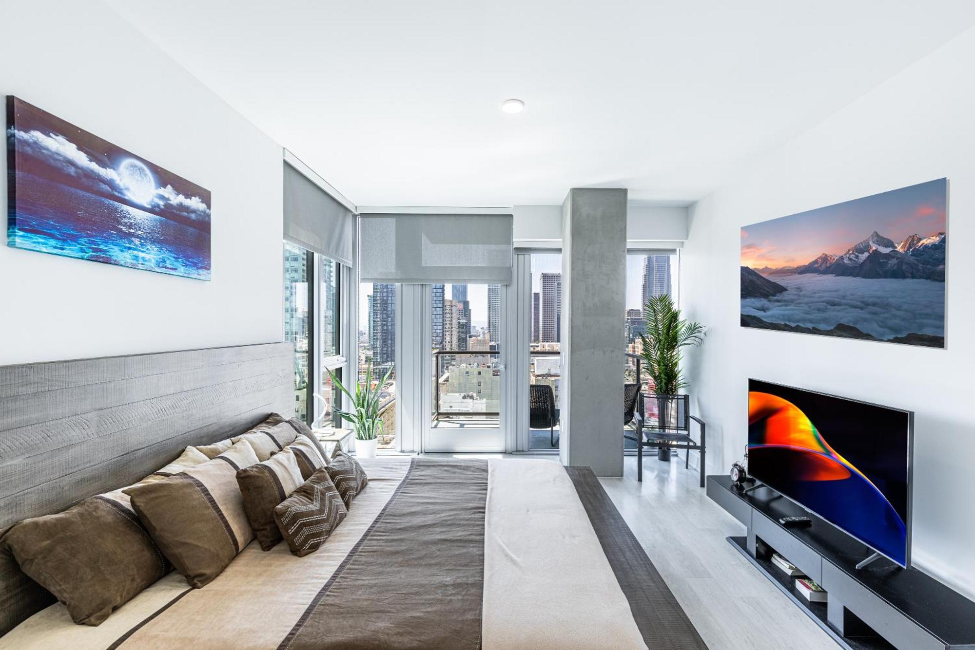 Top Floor High Rise 3 Bed Dtla Skyscraper Penthouse Los Angeles Kültér fotó